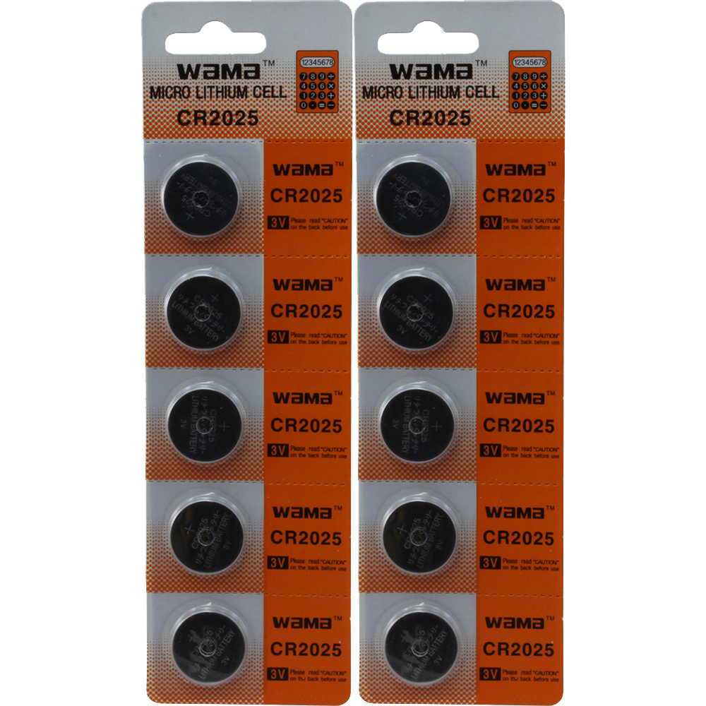 10 CR2025 DL2025 CR 2025 LITHIUM COIN CELL BATTERY EXPIRES 2023 eBay