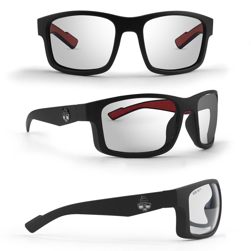Magnet Lifestyle Motorcycle Glasses Black Smoke Epoch Adam Sandoval Rides ASR